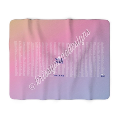 Sherpa Blanket - The Wild Ones (GO Wild Dallas - 2024)