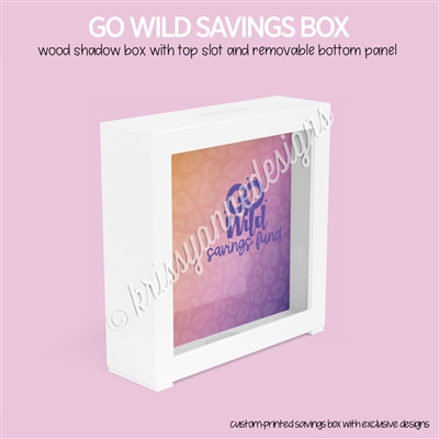 GO Wild Savings Box
