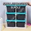 Small Storage Bin Bundle | Dual Tone Bins (Teal)