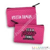 Two Sided Zippered Coin Pouch - Planner Thing