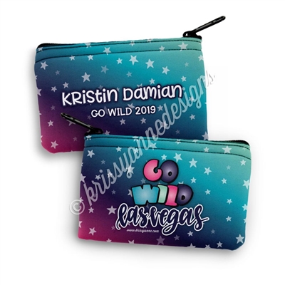 Two Sided Zipper Pouch - GO Wild 2019 - Dream Chaser