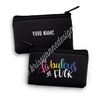 Small Zipper Pouch - Fabulous AF (UNCENSORED)