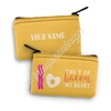 Small Zipper Pouch - Bacon My Heart