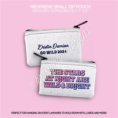 Small Zipper Pouch | Wild & Bright (GW 2024)
