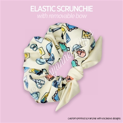 Celebrations Collection Bow Scrunchie | 2022 School Pattern