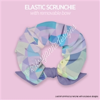 KAD Bow Scrunchie | Wild in Washington Prism