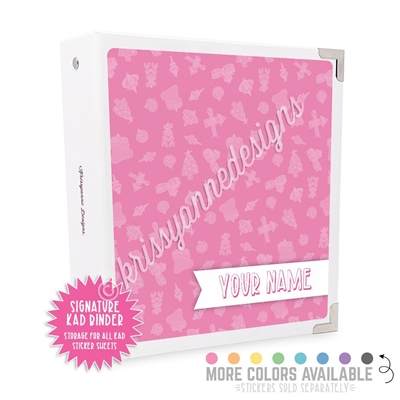 Signature KAD Sticker Binder - 2020 Christmas