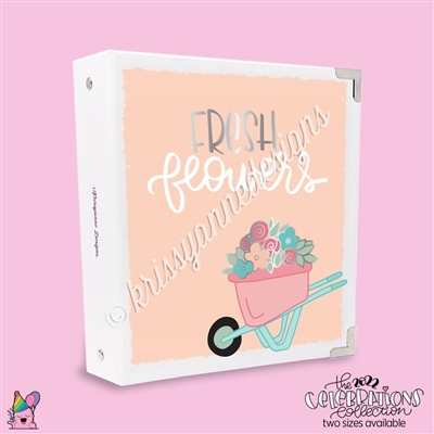 KAD CC Sticker Binder | Fresh Flowers