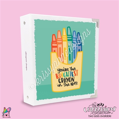 KAD CC Sticker Binder | 2022 Brightest Crayon