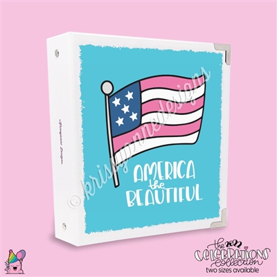 KAD CC Sticker Binder | 2022 Independence Day  Flag
