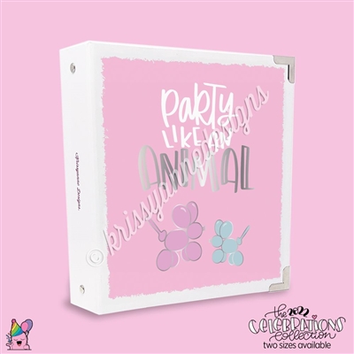 KAD CC Sticker Binder | 2022 Birthday  Party Animal