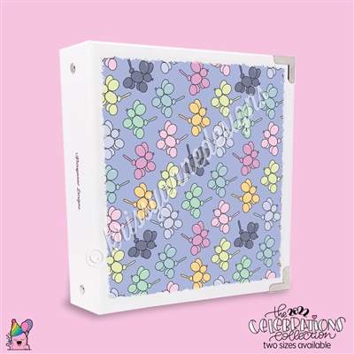 KAD CC Sticker Binder | 2022 Birthday  Pattern