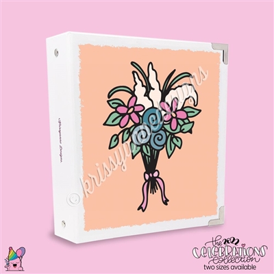 KAD CC Sticker Binder | 2022 Self Care Flowers