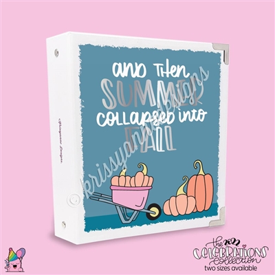 KAD CC Sticker Binder | 2022 Collapsed Into Fall