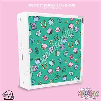 KAD CC Sticker Binder | 2023 St. Patrick's Day Pattern