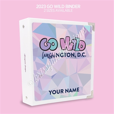 KAD CC Sticker Binder | GO Wild DC Prism