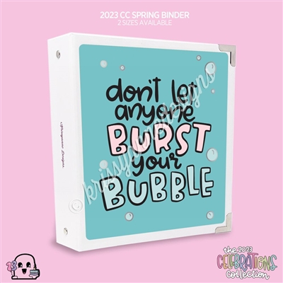 KAD CC Sticker Binder | 2023 Spring Bubbles