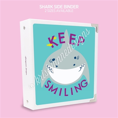 KAD Sticker Binder | Shark Side Keep Smiling