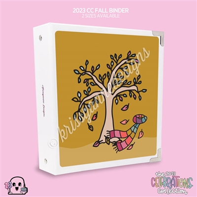 KAD CC Sticker Binder | 2023 Fall Tree