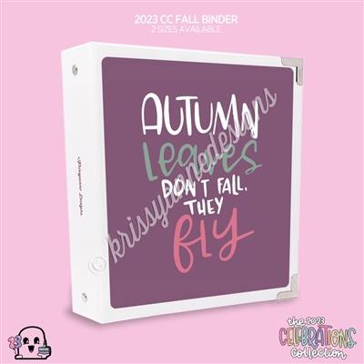 KAD CC Sticker Binder | 2023 Autumn Leaves