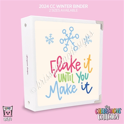 KAD CC Sticker Binder | 2024 Winter Flake