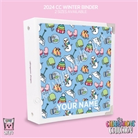 KAD CC Sticker Binder | 2024 Winter Pattern