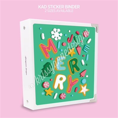 KAD Sticker Binder | Merry Sprinkles