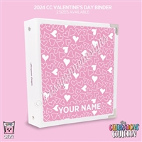 KAD CC Sticker Binder | 2024 Valentine Pattern
