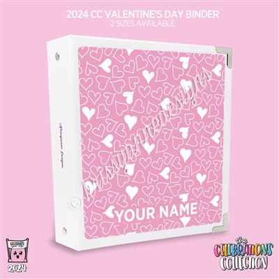 KAD CC Sticker Binder | 2024 Valentine Pattern