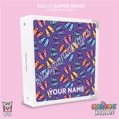 KAD CC Sticker Binder | 2024 Summer Pattern