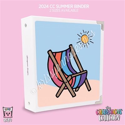 KAD CC Sticker Binder | 2024 Summer Beach Chair