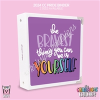KAD CC Sticker Binder | 2024 Pride Be Yourself