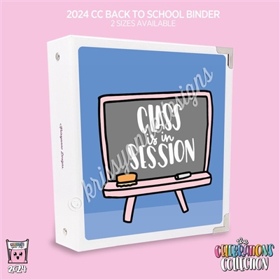 KAD CC Sticker Binder | 2024 Class is in Session