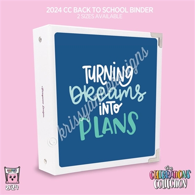 KAD CC Sticker Binder | 2024 Dreams into Plans