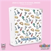 KAD CC Sticker Binder | 2024 Back to School Pattern