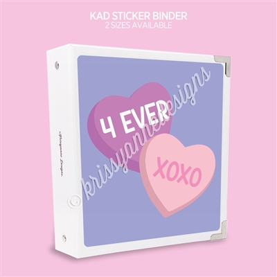 KAD Sticker Binder | 4 Ever