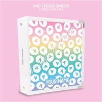 KAD Sticker Binder | You Rock Pattern