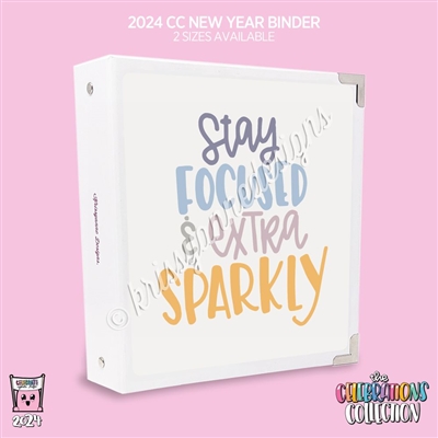 KAD CC Sticker Binder | Stay Focused