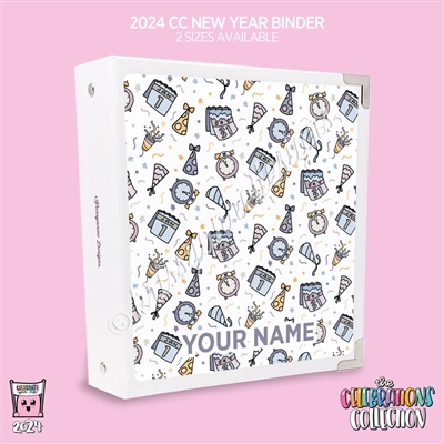 KAD CC Sticker Binder | New Year Pattern
