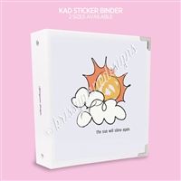 Sticker Binder (2 Sizes Available) | Sun Will Shine
