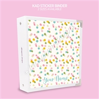 Sticker Binder (2 Sizes Available) | Punny Love 2.0 Dots