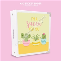 Sticker Binder (2 Sizes Available) | Succa