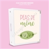Sticker Binder (2 Sizes Available) | Peas Be Mine