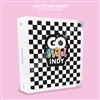 Sticker Binder (2 Sizes Available) | 2025 GW B&W (Indy)