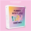 Sticker Binder (2 Sizes Available) | Wild Sometimes (GW Indy)