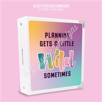 Sticker Binder (2 Sizes Available) | Wild Sometimes (GW Indy)
