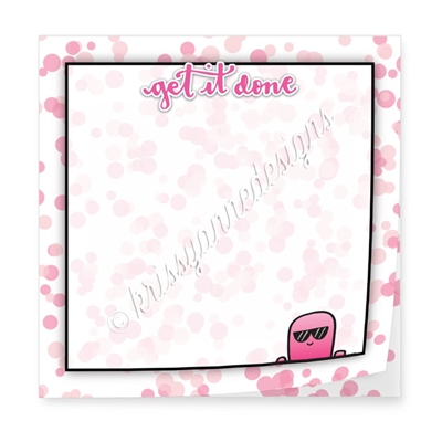 Limited Edition 3" Sticky Note Pad - Get It Done