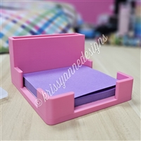 Sticky Note + Stencil Holder | Pink (Stencils Not Included)