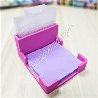 Sticky Note + Stencil Holder Bundle | Hot Pink (Stencils Included)