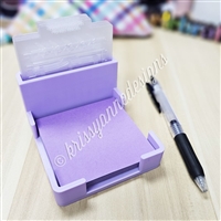 Sticky Note + Stencil Holder Bundle | Lavender (Stencils Included)
